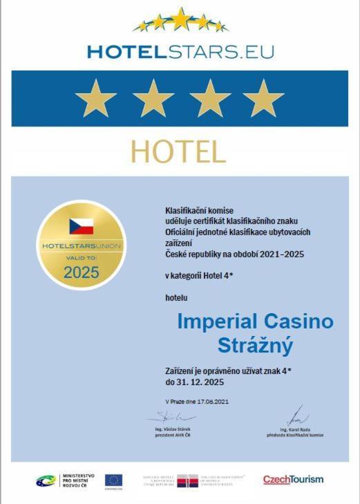 Imperial Casino Strazny Hotel Exterior photo